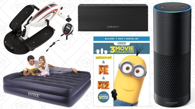 Today's Best Deals: Amazon Echo, Multi-Room Speaker, Minions Sale, and More