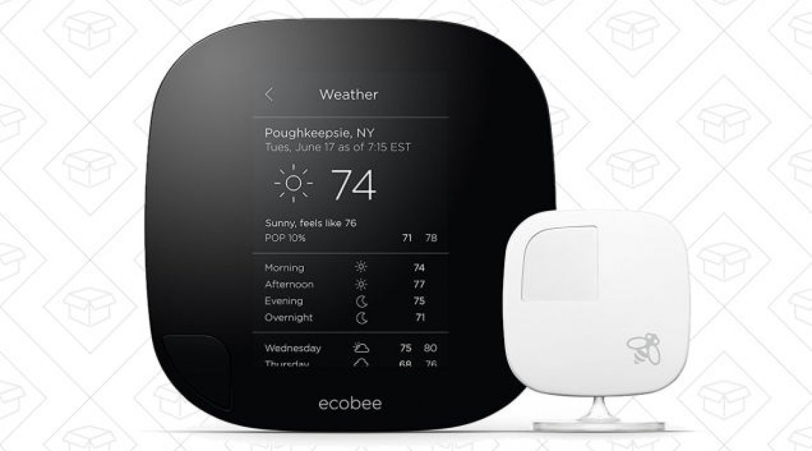Amazon's Clearing Out the Fantastic Ecobee3 Smart Thermostat With a Huge Discount