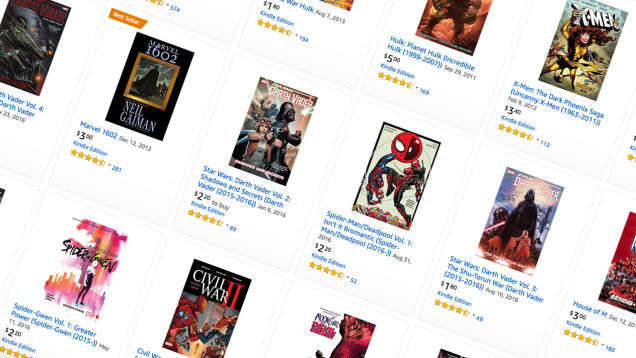 Amazon Just Discounted Thousands of Marvel Digital Comics To a Few Bucks Each, For Some Reason