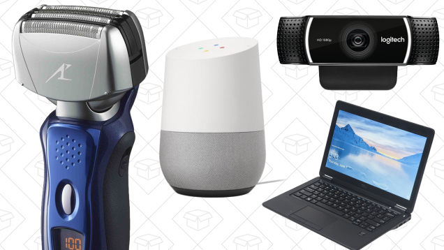 Today's Best Deals: Google Home, Logitech Webcam, Electric Shaver, and More