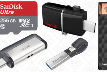 Amazon's SanDisk Gold Box Has Flash Storage Solutions For All of Your Devices