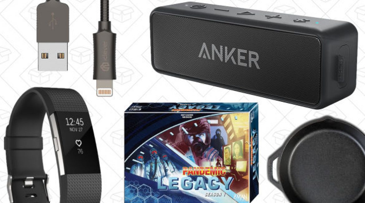 Today's Best Deals: Anker SoundCore 2, Fitbit Father's Day Sale, Metal Lightning Cable, and More
