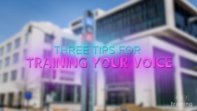 Develop Your NPR Voice With This Video 