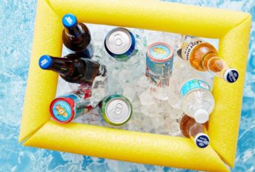 This DIY Floating Cooler Means You Never Have to Leave the Pool to Grab a Drink